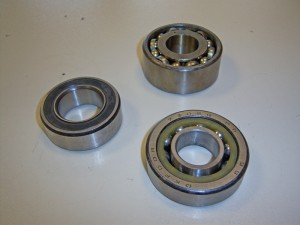 Double row angular contact ball bearings